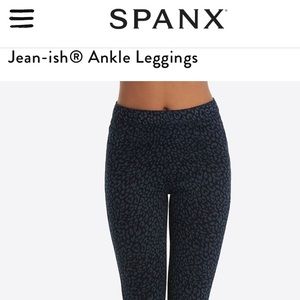 SPANX Jean-ish Legging Leapord
